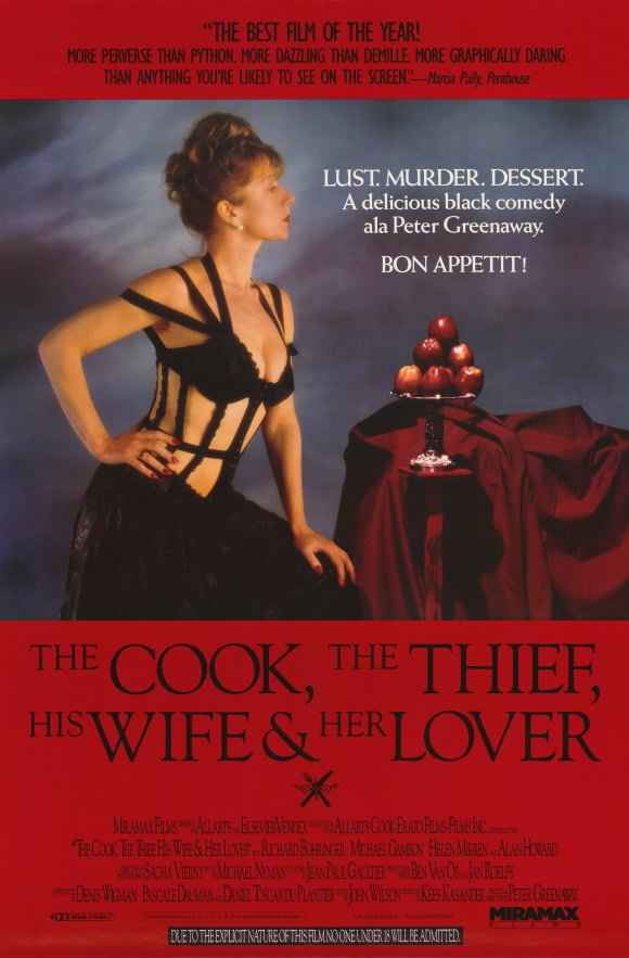 [18+] The Cook, The Thief , His Wife & Her Lover 1989 